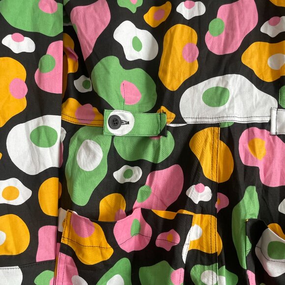 Nooworks Eggs World Domination Jumpsuit XXL NWOT - Picture 8 of 9